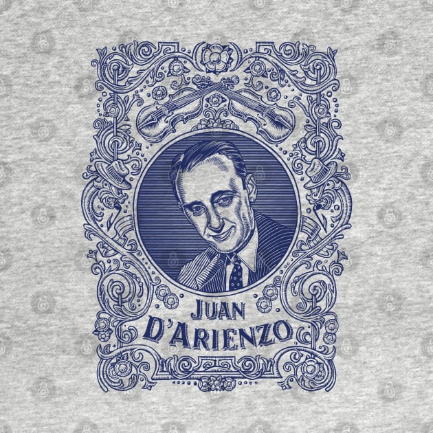 Juan d'Arienzo (in blue) by Lisa Haney